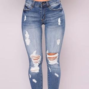 Straight Leg Jeans